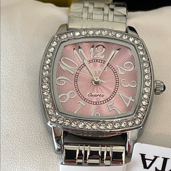 NWT - 69360 - Invicta Women's Wildflower Silver Watch with Pink Dial - Picture 3 of 6